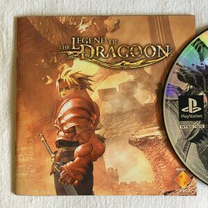 The Legend of Dragoon for Sony PlayStation 1 (PS1) - 4 Disc Set - No Case